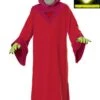 Costume Alieno Extraterrestre Rosso Primo Ufficiale Disco Volante