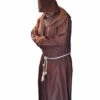 Costume Da Frate O Monaco Saio Di Qualita' Teatrale Con Pellegrina