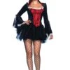 Costume Vampira Burlesque Con Tutu