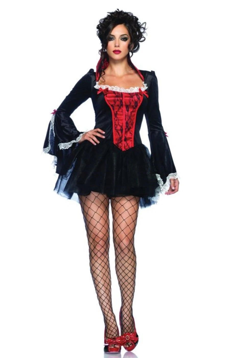 Costume Vampira Burlesque Con Tutu
