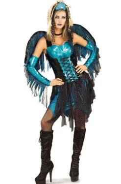 Costume Donna Fata Sirena Blu