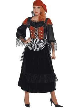 Costume Da Piratessa Dei Caraibi De Luxe Angelica